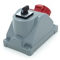 Rozdzielnica budowlana typ COMBOPOL 16A/5 + GS 230V + rozłącznik L-0-P, obudowa naścienna / natynkowa, E96061541
