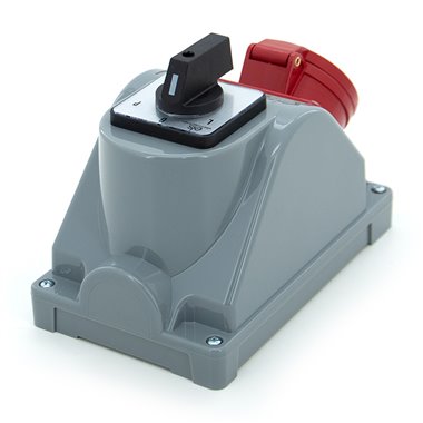 Rozdzielnica budowlana typ COMBOPOL 32A/5 + rozłącznik L-0-P, obudowa natynkowa, ELS Elektrotechnika, E960625401