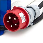 Rozdzielnica budowlana przenośna 2*16A/5 + 2*GS 230V + wyłącznik główny + kabel OPD 2m + wtyczka 16A/5, ERPRZ001