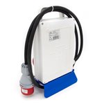 Rozdzielnica budowlana przenośna 2*16A/5 + 4*GS 230V + 2m kabel OPD 5x2.5mm2 + wtyczka 16A/5, ERPRZ002