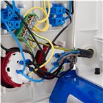 Rozdzielnica budowlana przenośna 2*16A/5 + 4*GS 230V + 2m kabel OPD 5x2.5mm2 + wtyczka 16A/5, ERPRZ002