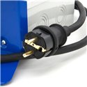 Rozdzielnica budowlana przenośna 5*GS 230V + rozłącznik główny + 1.5m kabel OW 3x2.5mm2 + wtyczka gumowa, ERPRZ004