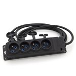 Przedłużacz budowlany 4-gniazdowy 16A 230V H05RR-F 3*2,5 10M 9AX2Z16104T