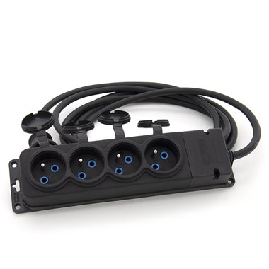 Przedłużacz budowlany 4-gniazdowy 16A 230V H05RR-F 3*2,5 30M 9AX2Z16304T