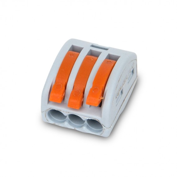 Szybkozłączka złączka uniwersalna 3x0,08-4mm 10 szt. ZU-403-10