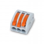 Szybkozłączka złączka uniwersalna 3x0,08-4mm 10 szt. ZU-403-10