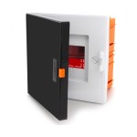 Rozdzielnica podtynkowa IP40 4 - modułowa z poziomnicą, skrzynka modułowa NILSON, 32661004