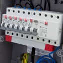 Rozdzielnica budowlana 6*GS 230V + zabezpieczenia + wyłącznik różnicowo - prądowy, 11NO66C00F