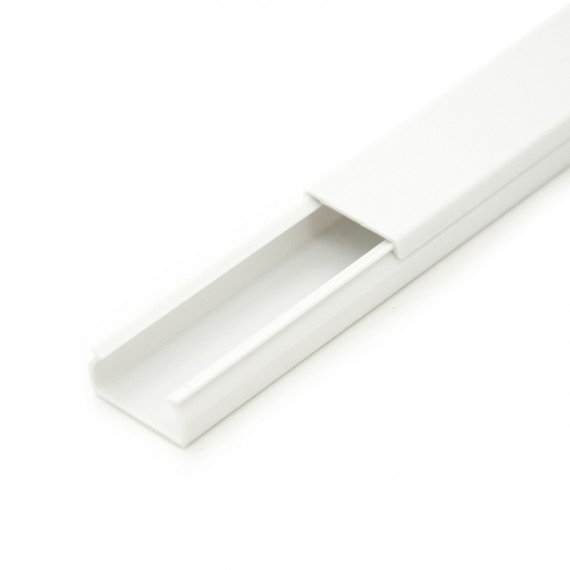 Korytko kablowe białe, kanał kablowy biały CanaLux 20x10mm o długości 2m