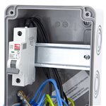Rozdzielnica budowlana, ogrodowa 4*GS 230V + zabezpieczenia, 6NO41C00