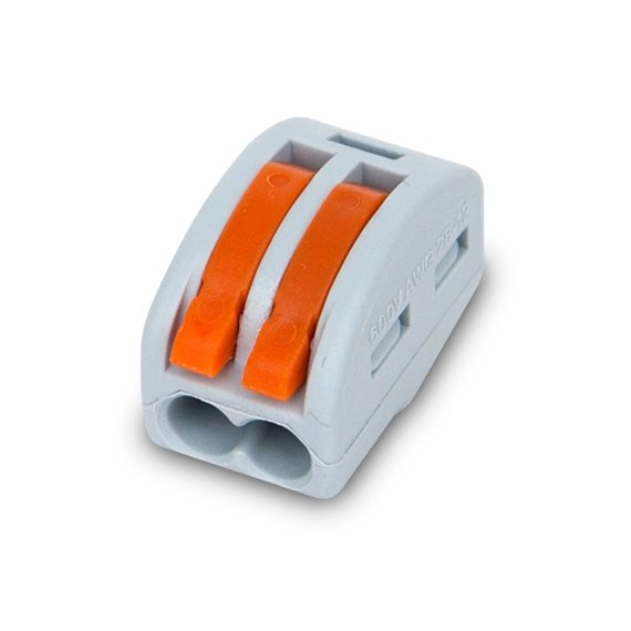 Szybkozłączka złączka uniwersalna 2x0,08-4mm 10 szt. ZU-402-10