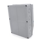 Rozdzielnica budowlana 32A/4 + 16A/4 + 4*GS 230V, okablowana, niewyposażona, obudowa stacjonarna, okienko 12M, 12NO411/4