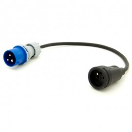 Przejściówka adapter camping redukcja 16A 230V GG, 2OW160.516/3G