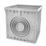 Studzienka kontrolno-pomiarowa, odgromowa, uszczelniona IP55, 550x550x550 mm, SG555555-10