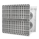 Studzienka kontrolno-pomiarowa, odgromowa, uszczelniona IP55, 550x550x550 mm, SG555555-10