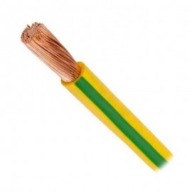 Przewód prądowy giętki, linka, LGY H07V-K 1x4,0mm2 żółto - zielony 1MB