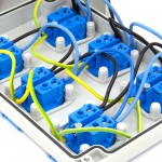 Rozdzielnica budowlana 6*GS 230V, obudowa naścienna / natynkowa, ELS Elektrotechnika, N600