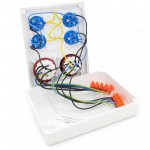 Rozdzielnica budowlana 32A/5 + 16A/5 + 4*GS 230V, obudowa stacjonarna, ELS Elektrotechnika, N411