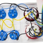 Rozdzielnica budowlana 32A/5 + 16A/5 + 4*GS 230V, obudowa stacjonarna, ELS Elektrotechnika, N411