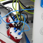 Rozdzielnica budowlana przenośna 2*16A/5 + 5*GS 230V + 1.5m kabel OPD 5x2.5mm2 + wtyczka 16A/5, P5201.5WB
