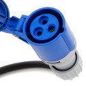 Przejściówka adapter camping redukcja 16A 3P 230V, 2OW16/3G0.516