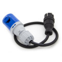Przejściówka adapter camping redukcja 16A 3P 230V, 2OW16/3G0.516