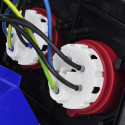 Rozdzielnica budowlana przenośna 32A/5 + 16A/5 + 4*GS 230V + zabezpieczenia + wtyczka 32A/5 + 2m kabel 5G4 , 4PO41C11C1W2MC