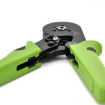 Zaciskarka automatyczna, praska do tulejek kablowych 0,25–6mm² ELS Elektrotechnika, zacisk sześciokątny ENA.42835