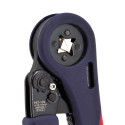 Zaciskarka automatyczna, praska do tulejek kablowych 0,08–10 mm² ELS Elektrotechnika, zacisk kwadratowy ENA.43078