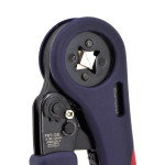 Zaciskarka automatyczna, praska do tulejek kablowych 0,08–10 mm² ELS Elektrotechnika, zacisk kwadratowy ENA.43078