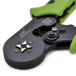 Zaciskarka automatyczna, praska do tulejek kablowych 0,25–10 mm² ELS Elektrotechnika, zacisk kwadratowy ENA.41784