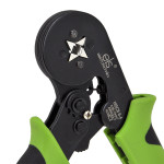 Zaciskarka automatyczna, praska do tulejek kablowych 0,25–10 mm² ELS Elektrotechnika, zacisk kwadratowy ENA.41784