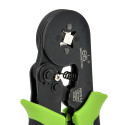 Zaciskarka automatyczna, praska do tulejek kablowych 0,25–10 mm² ELS Elektrotechnika, zacisk kwadratowy ENA.41784
