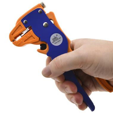 Ściągacz, szczypce do izolacji kabli 0,25-6mm2 automatyczne, ELS Elektrotechnika ENA.43207