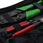Zestaw praska do kabli + ucinak 35 mm² z matrycami w torbie, ELS Elektrotechnika ENA.43399